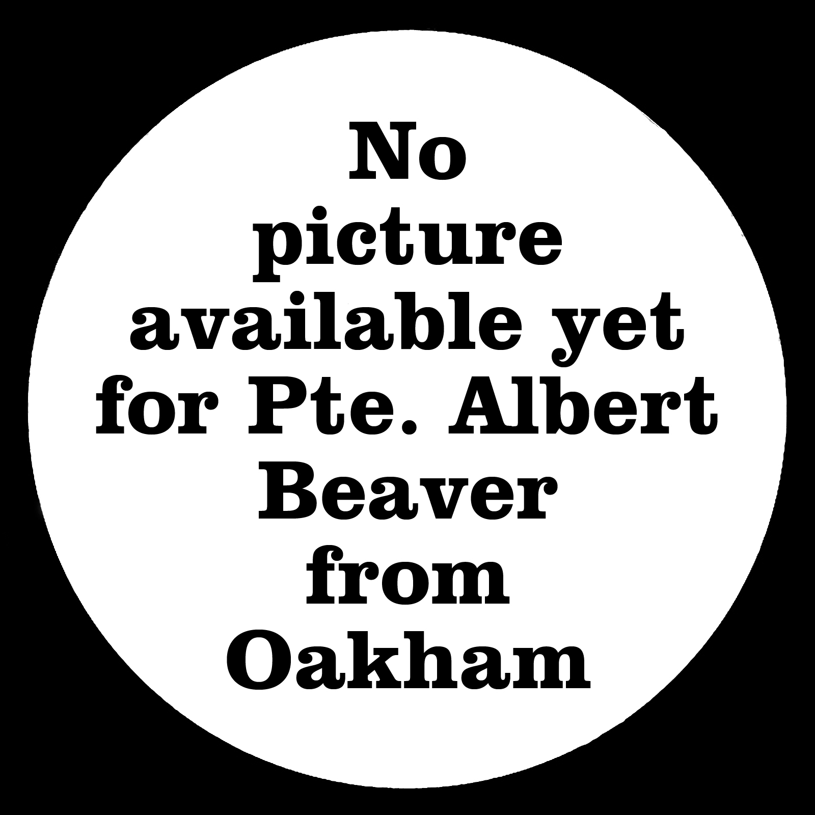 BEAVER Albert  